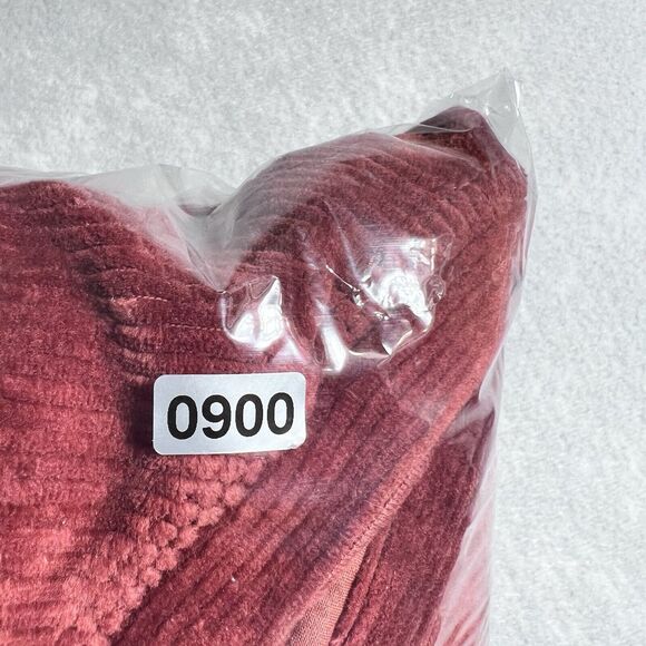 Soft Surroundings Sweater M Orange Caroline Pullover Tunic Corduroy Henna Button - Picture 11 of 11